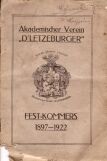 Festkommers 1921