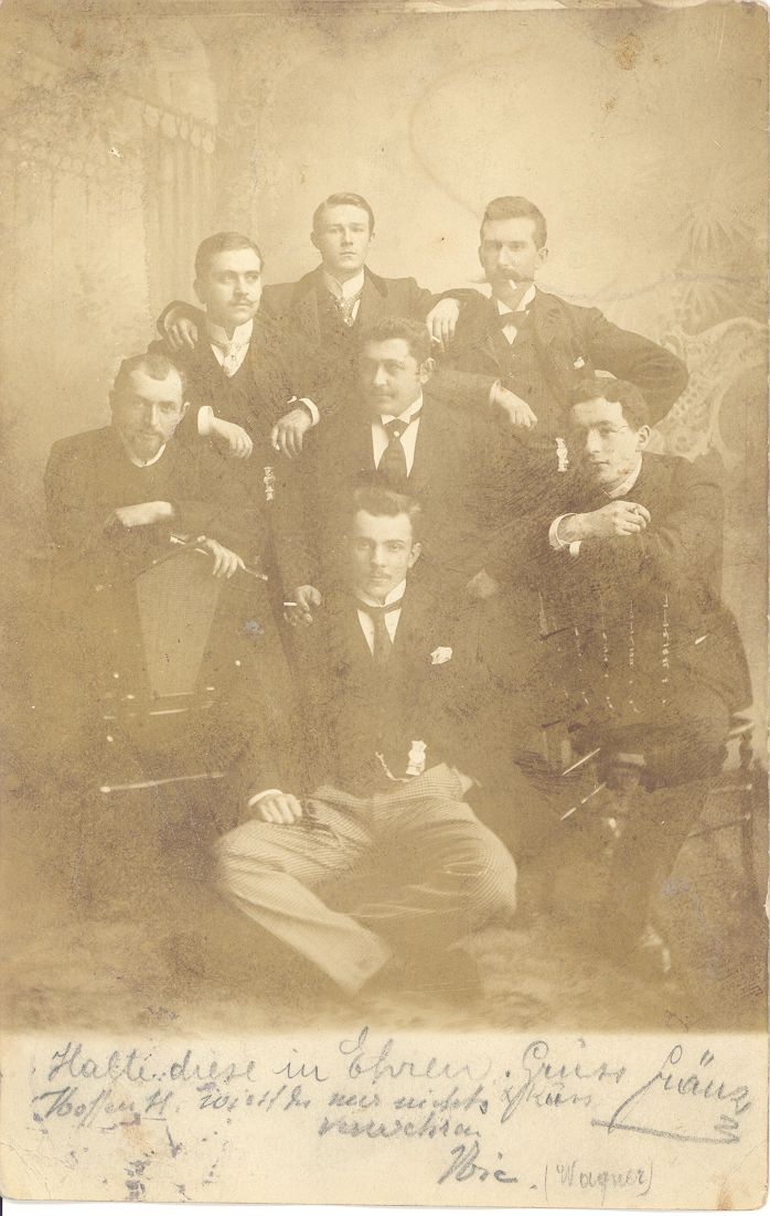 7 Studenten um 1902