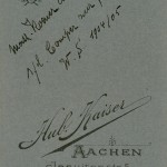 Math. Koener al/Zech s./l. Comper zur fredl. Erg. W.S. 1904/05